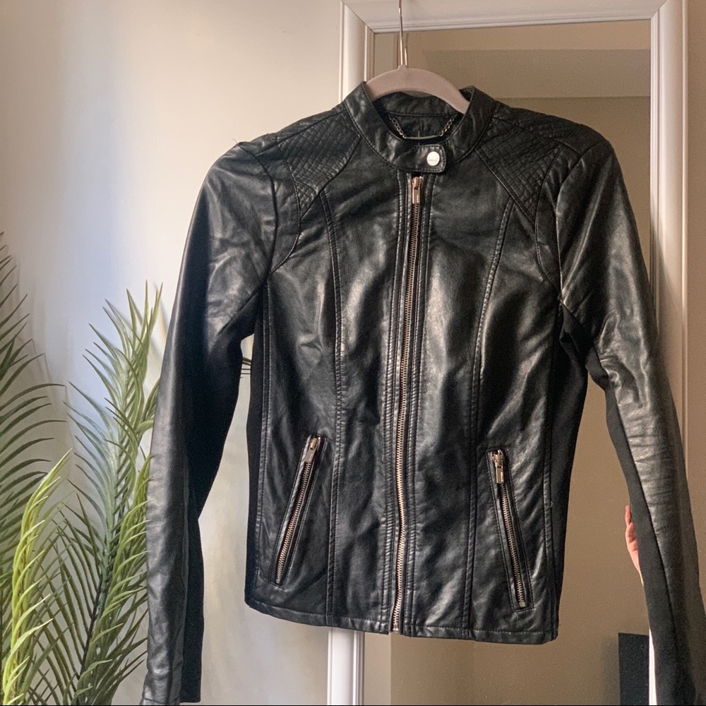 Express Faux Leather Jacket